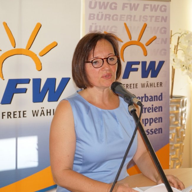 Bürgermeisterin Dr. Isabell Tammer (FWG)